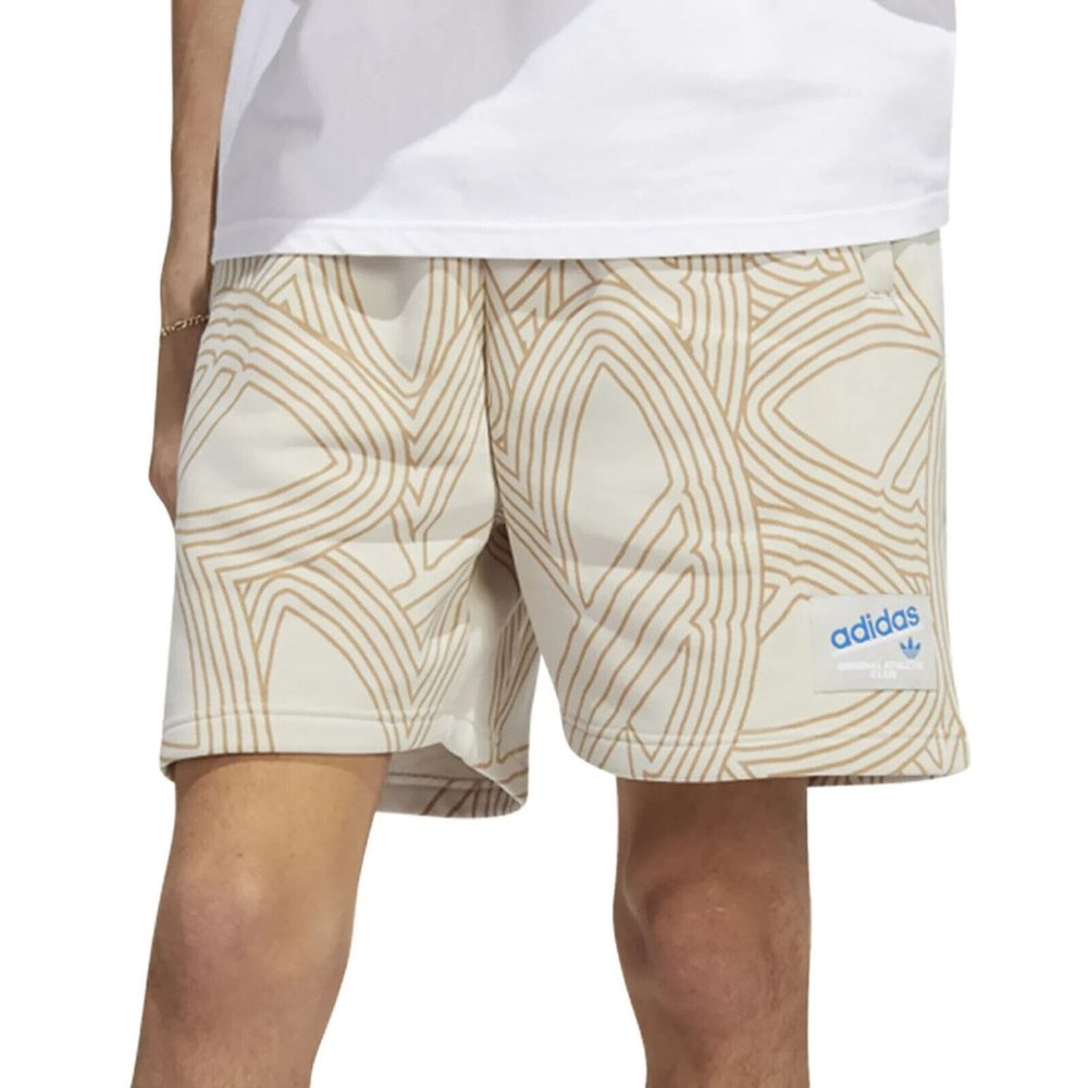 New ADIDAS ORIGINALS OAC AOP SHORT HI2968 Shorts/Bermuda Color Alumina - LARGE